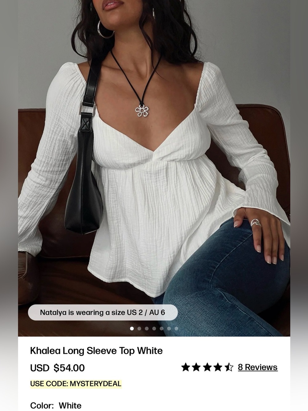 Princess Polly Khalea Long Sleeve